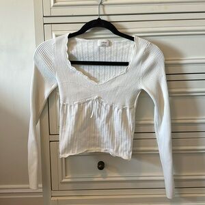 Aritzia- Wilfred Soloist Sweater in Light Birch
